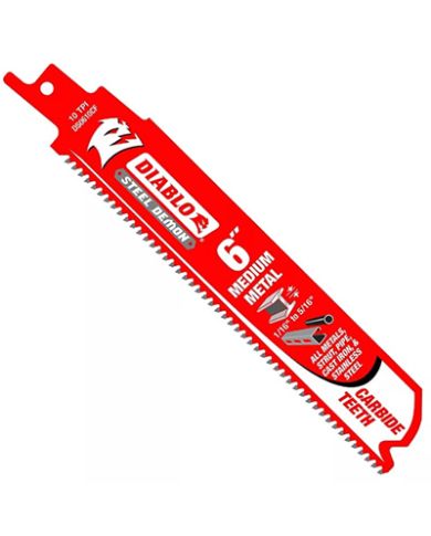 6" CARBIDE SAW BLADE MEDIUM METAL        - DS0610CFC