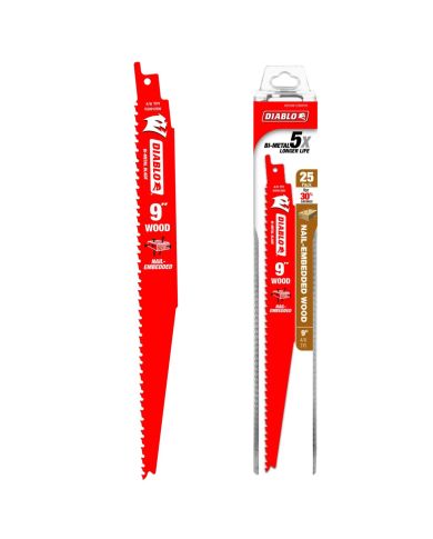 RECIP BLADE 9" PK 25