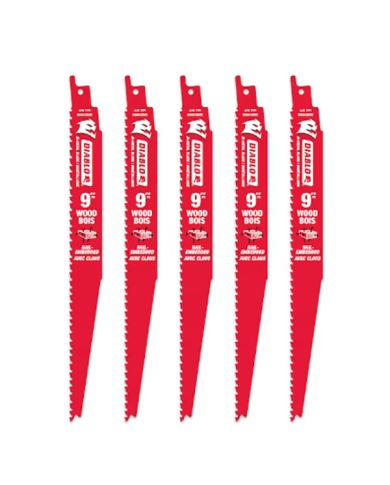 RECIP BLADE 9" 5 PK                      - DS0912BW5C