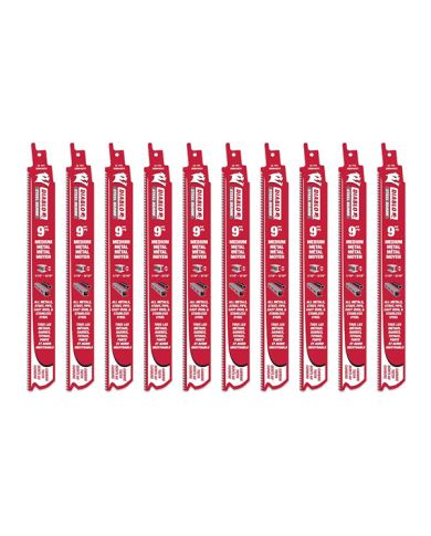 9" CARBIDE SAW BLADE MEDIUM METAL PKG10  - DS0910CF10C