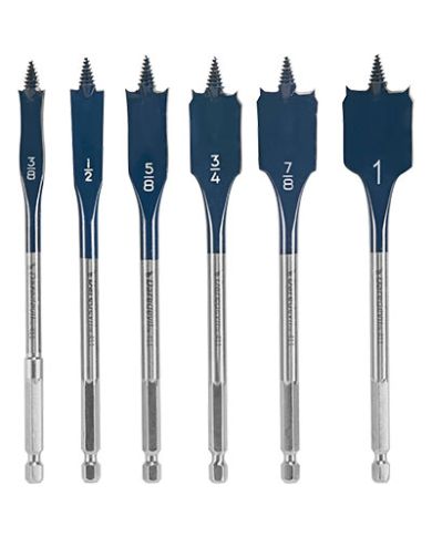 6 RAPID FEED SPADE BIT SET - DSB5006