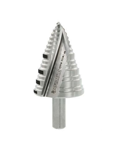 STEP DRILL 1-3/8" 15-STEP 3/8" SHANK - DSD1375S15