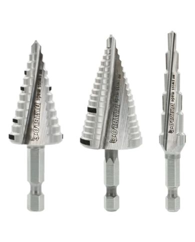 IMPACT STEP DRILL BIT SET (3) - DSDS003