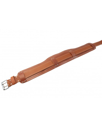 4" LEATHER BELT WITH FOAM LINER, LARGE - DC-792-L