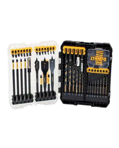 DEWALT 66PC BITS AND DRILL SET - DWANGFT66SETC