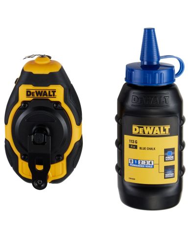 CHALK LINE WITH BLUE CHALK               - DWHT48330BC