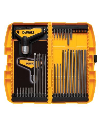 31-PC. RATCHETING T HANDLE HEX KEY SET DEWALT