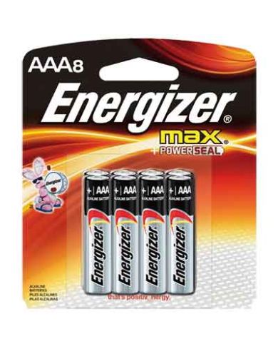 AAA MAX BATTERY, PKG:8 - E92BP8