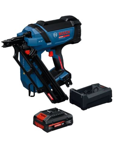 CLOUEUSE À CHARPENTE 18V BOSCH AVEC PILE 4AH/CHARGEUR