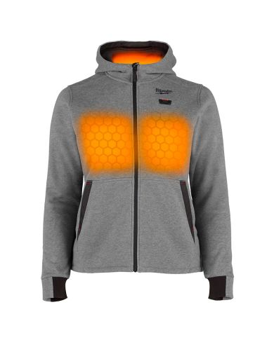 M12 WOMENS HEATED HOODIE KIT GRAY MED - F200G-21M