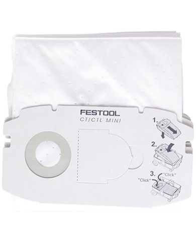 FILTER BAG 5 PCS CT MINI FESTOOL         - 498410
