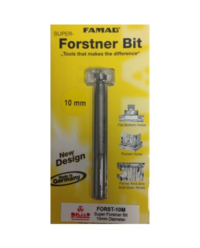 FORSTNER BIT 10mm                        - FORST-10M