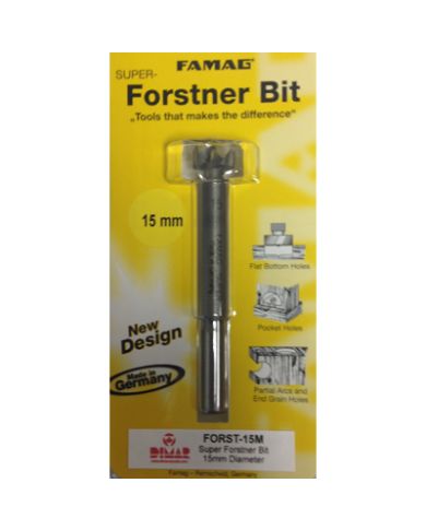 FORSTNER BIT 15mm                        - FORST-15M
