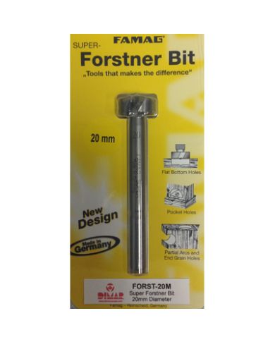 FORSTNER BIT 20mm                        - FORST-20M