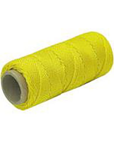 BRAIDED NYLON LINE YELLOW 500' - G11233