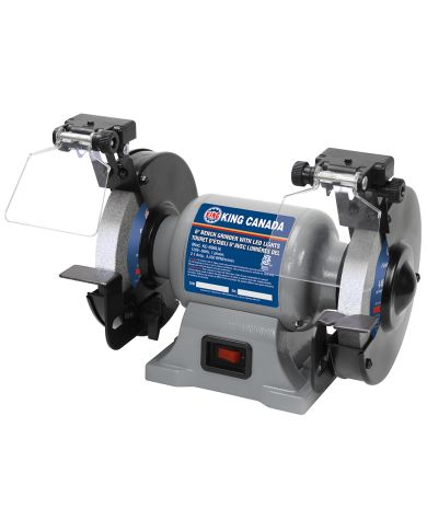 6" BENCH GRINDER WITH LAMP               - KC-690LN