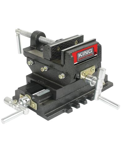 2 AXES CROSS-SLIDE VISE OF 6"