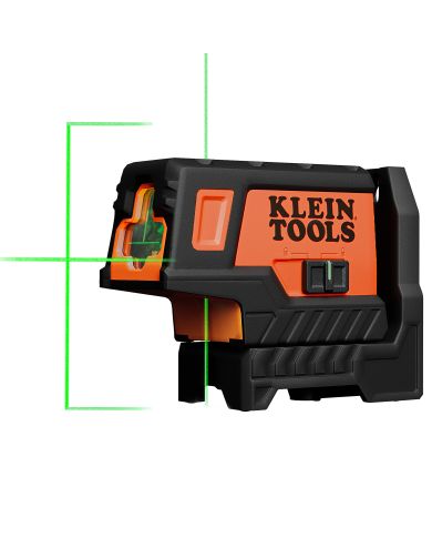 COMPACT GREEN CROSS-LINE LASER LEVEL PS  - 93MCLPG