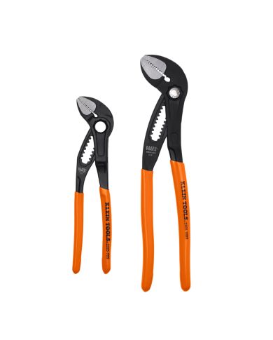 STRAIGHT JAW QUICK-ADJUST PUMP PLIERS SET, 2-PIECE