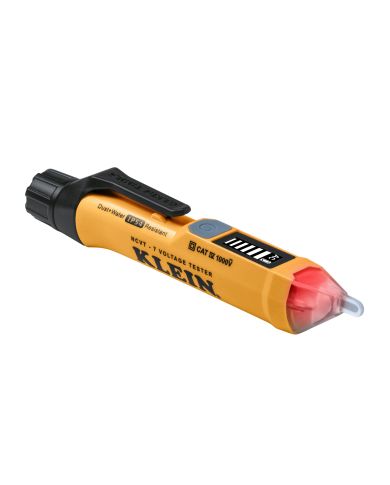 NON-CONTACT VOLTAGE TESTER WITH SIGNAL STRENGTH INDICATOR, 12-1000V AC
