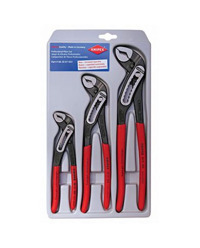 3 PC ALLIGATOR PLIER SET                 - 002007US1