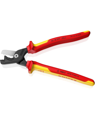 KNIPEX StepCut® XL CABLE SHEAR INSULATED - 9518225SBA