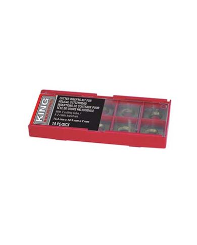10 PC. CUTTER INSERTS KIT                - KW-204