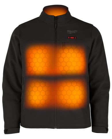M12 HEATED TOUGHSHELL JACKET BLACK LARGE