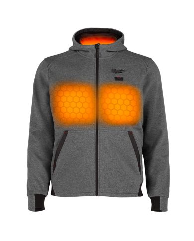 M12 HEATED HOODIE KIT GRAY MEDIUM 2025 - M200G-21M