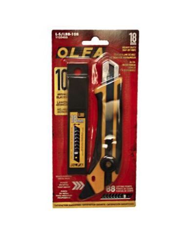 L-5 KNIFE WITH 10 BLADES LBB10B