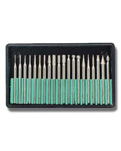 20PC 1/8" SHANK DIAMOND PT.SET           - ROK48320