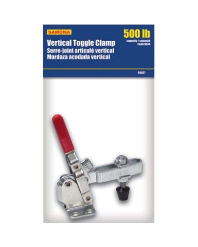 T-HANDLE VERTICAL TOGGLE CLAMP, 500 LBS  - ROK50827