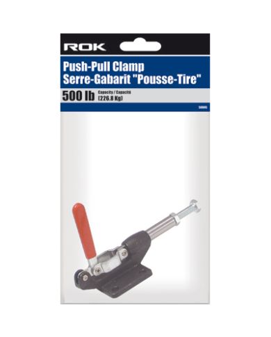 PUSH PULL CLAMP, 500 LBS                 - ROK50845
