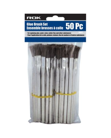 GLUE BRUSH, PKG:50                       - ROK56012