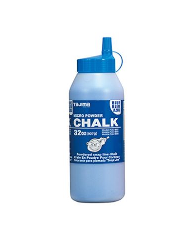 BLUE CHALK 32 oz FOR CHALK LINE TAJIMA   - PLC2-B900-CN