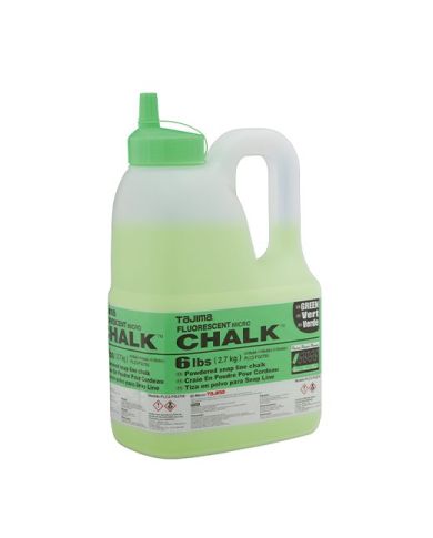 6 LBS FLUPRESCENT GREEN SNAP LINE DYE    - PLC2-FG2700