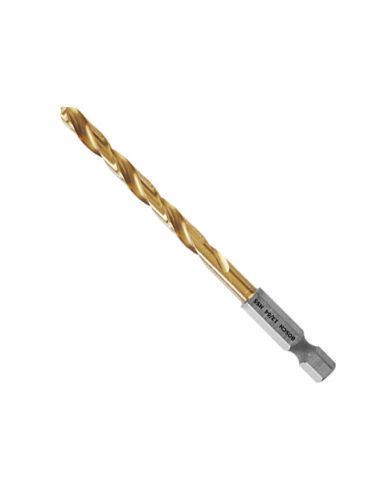 13/64"x1/4 HEX IMPACT TITANIUM DRILL BIT - TI2140IM