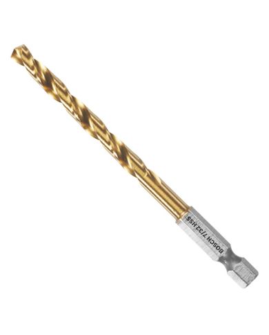 7/32"x1/4" HEX IMPACT TITANIUM DRILL BIT - TI2141IM