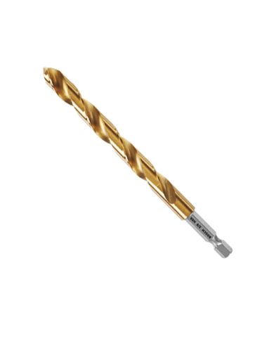 3/8"x1/4" HEX IMPACT TITANIUM DRILL BIT - TI2151IM
