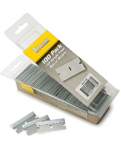 SINGLE EDGE RAZOR BLADE 100MCX TITAN     - -11038