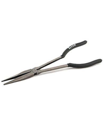11" STRAIGHT LONG NOSE PLIER - -60771