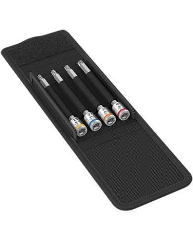 TORX BIT SOCKET SET 1/4", PKG:4          - 003375