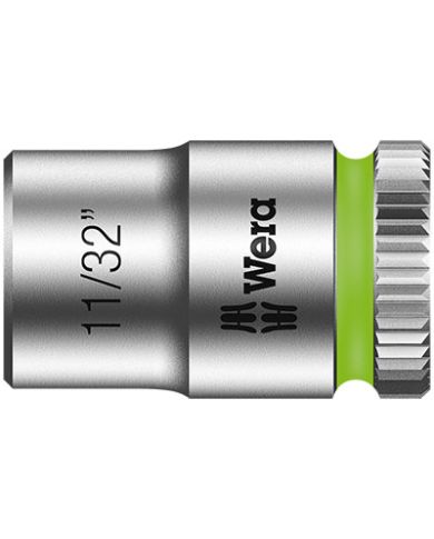 ZYKLOP 1/4" SOCKET, 11/32" - 003519