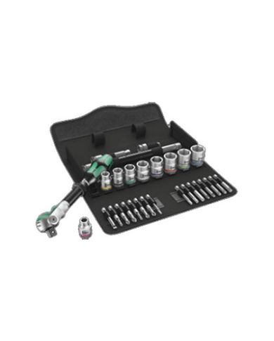 3/8" DRIVE ZYKLOP METRIC RACHET SET - 004046