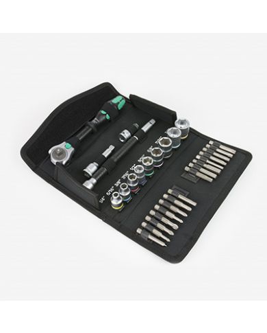 3/8 DRIVE ZYKLOP SAE RACHET SET. - 004049