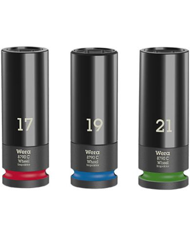 1/2" WHEEL IMPACTOR SET, PKG:3 - 004595
