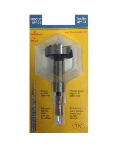 FORSTNER BIT 1-1/2"                      - WPF-38