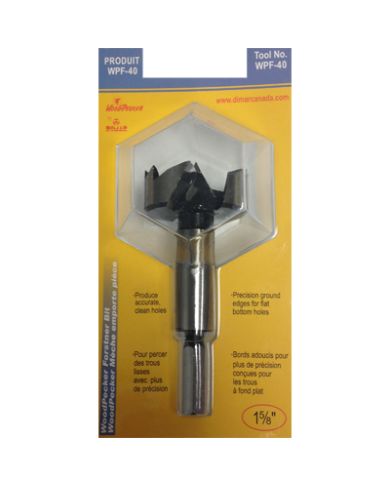 FORSTNER BIT 1-5/8"                      - WPF-40