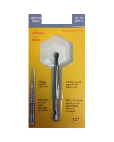 FORSTNER BIT 1/4"                        - WPF-6