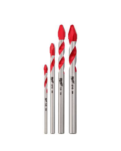 4PC HARD TILE & GLASS BIT SET